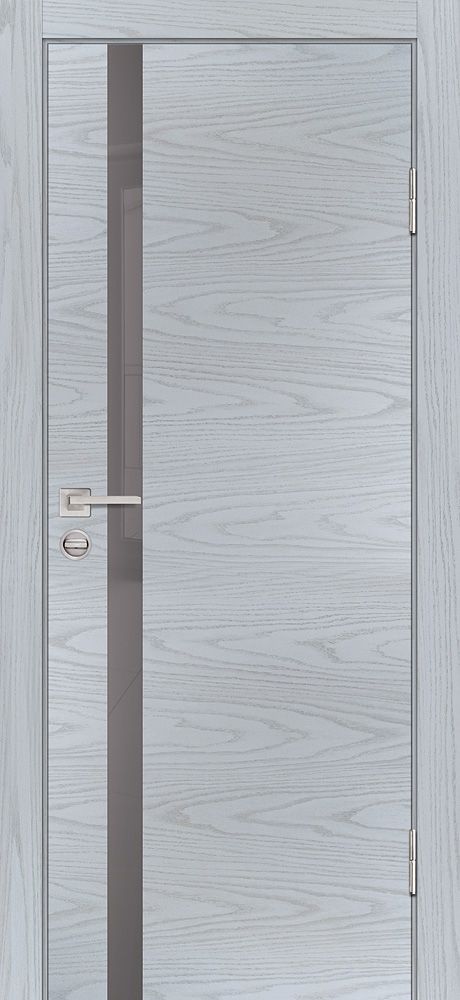 P-8 NEW PP дуб скай серый, 600*2000 стекло серый лакобель