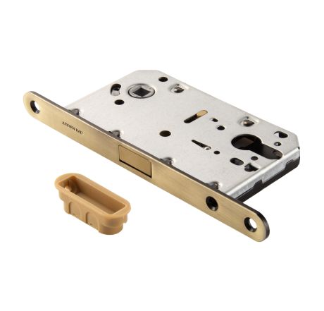 Защёлка врезная магнитная под ключевой цилиндр ADDEN BAU KEY-5085 MAG BRONZE (цвет БРОНЗА)