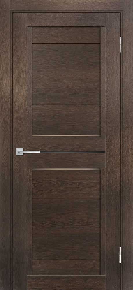 ТЕХНО-805 nanotex, фреско 700*2000 стекло бронза сатинат, черный лакобель