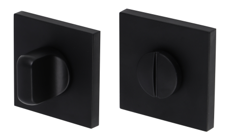 Завёртка сантехническая ADDEN BAU WC SQ-003 BLACK (цвет ЧЁРНЫЙ МАТОВЫЙ)