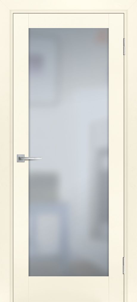 PSE-25 эмалит, магнолия ДО900*2000 стекло сатинат белый