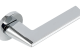 Ручка ADDEN BAU RIVER S-486 CHROME / WHITE (цвет ХРОМ БЛЕСТЯЩИЙ/БЕЛАЯ ВСТАВКА)