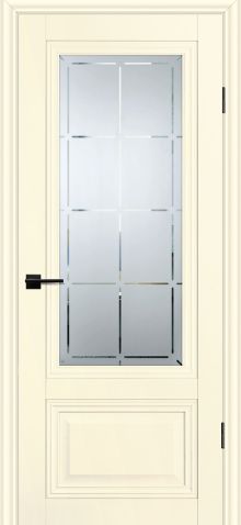 PSC-37 "Classic" РР магнолия ДО 800*2000 стекло сатинат худ.гравировка