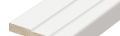 Наличник №10 «Ступеньки» МДФ, эмаль Белая,  90*12*2140, телескоп.