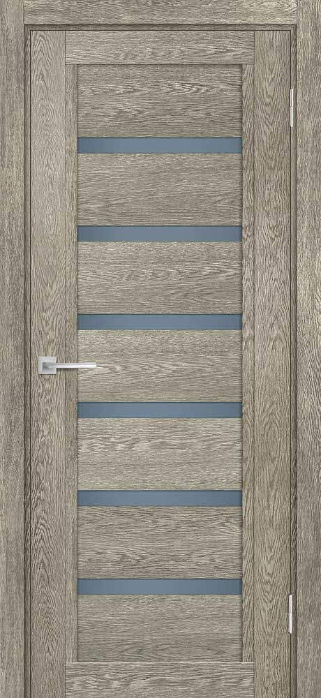 ТЕХНО-807 nanotex, гриджио 700*2000 стекло графит сатинат