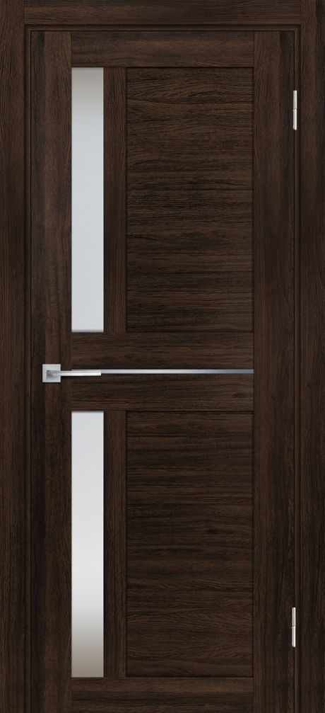 PSL-19  nanotex, сан-ремо шоколад 550*1900 стекло сатинат белый