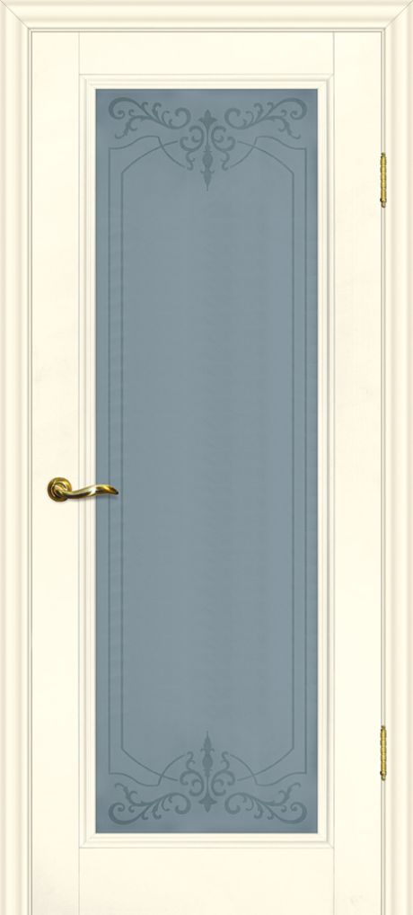 PSС-25 "Classic" РР магнолия ДО 700*2000 ст.белый сатинат с худож. рисунком