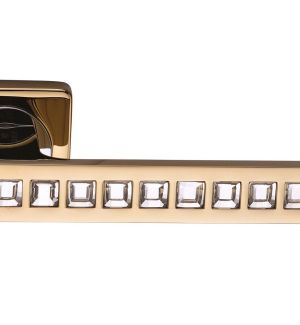 Ручка ARCHIE SILLUR C199 P.GOLD/CRYSTAL (золото блестящее / кристаллы PRECIOSA)