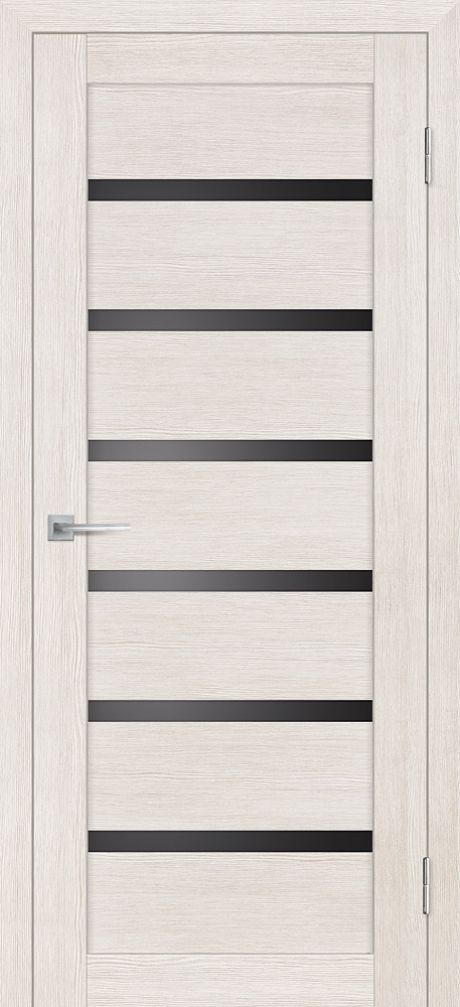 ТЕХНО 607 (3D),  ЭшВайт  700*2000  ст.Черный лакобель