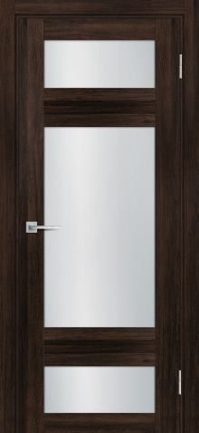 PSL- 6  nanotex, сан-ремо шоколад 700*2000 стекло сатинат бронза