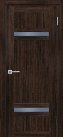 PSL- 5  nanotex, сан-ремо шоколад 800*2000 стекло сатинат графит