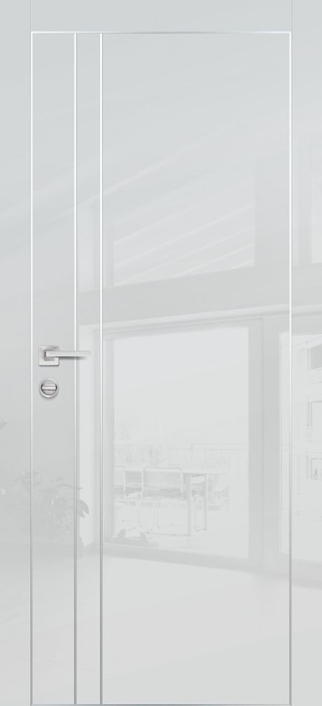 HGX-20 PET агат глянец, 900*2000 Al-молдинг 5мм/врезка под петли и замок AGB/ Al-кромка с 4-х стор