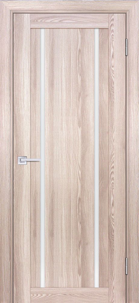 PSK-9 nanotex, ривьера крен-экрю ДП2000х700 стекло белый лакобель