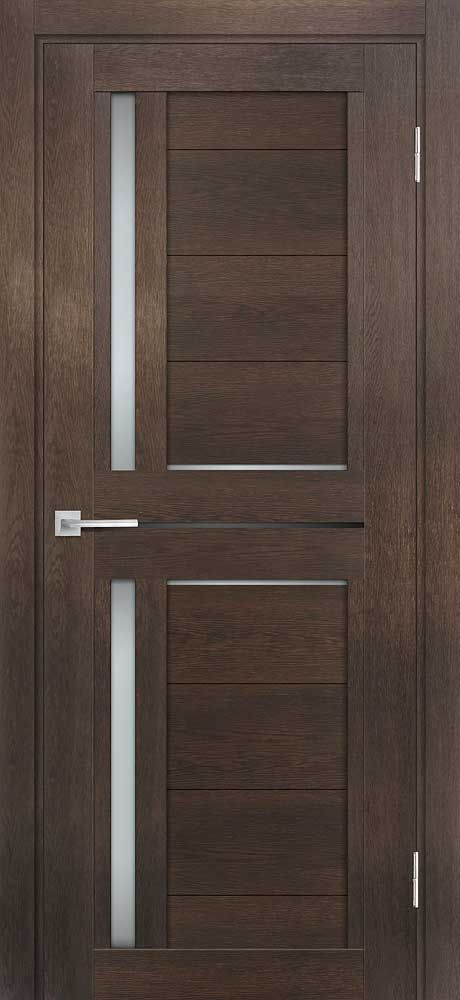 ТЕХНО-804 nanotex, фреско 800*2000 стекло белый сатинат, черный лакобель