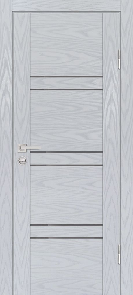 PSM-6 PP дуб скай серый, 700*2000 стекло серый лакобель