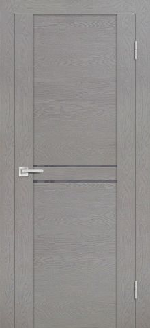 PST-4 soft-touch, серый ясень 800*2000 стекло серый лакобель