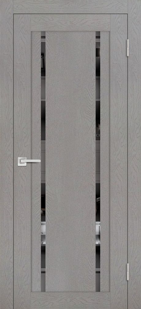 PST-9 soft-touch, серый ясень 800*2000 стекло зеркало тонированное