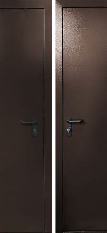 ДПМ 01 EI60, мет.1,2 мм.,880*2050 RAL8017 шагрень, ппж кл/верт, порог 37 мм, левая