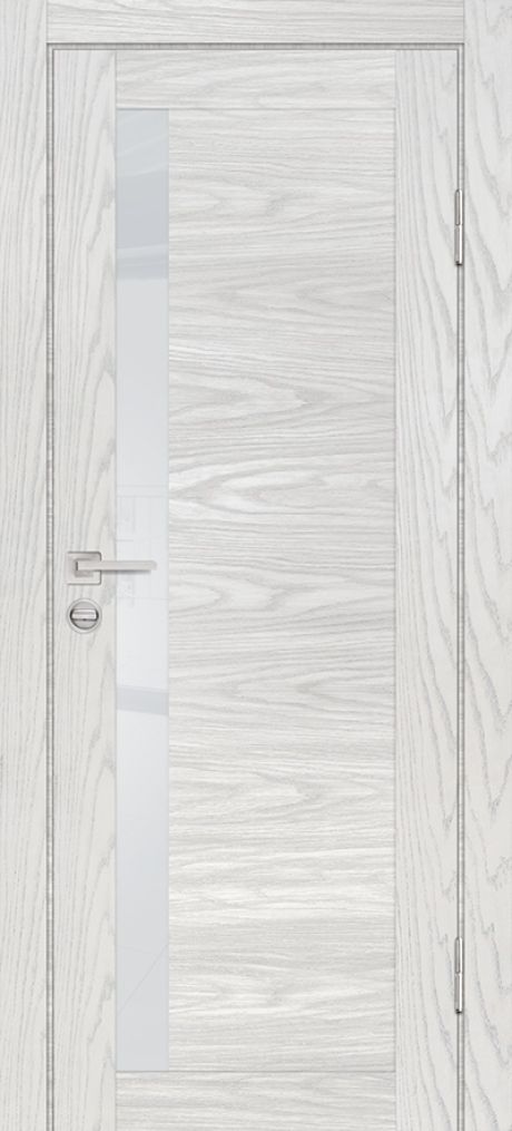 PSM-11 PP дуб скай бежевый, 550*1900 стекло лунный лакобель