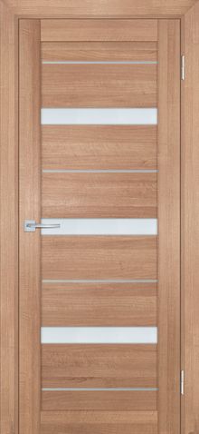 ТЕХНО 742 nanotex, миндаль 700*2000 стекло белый сатинат