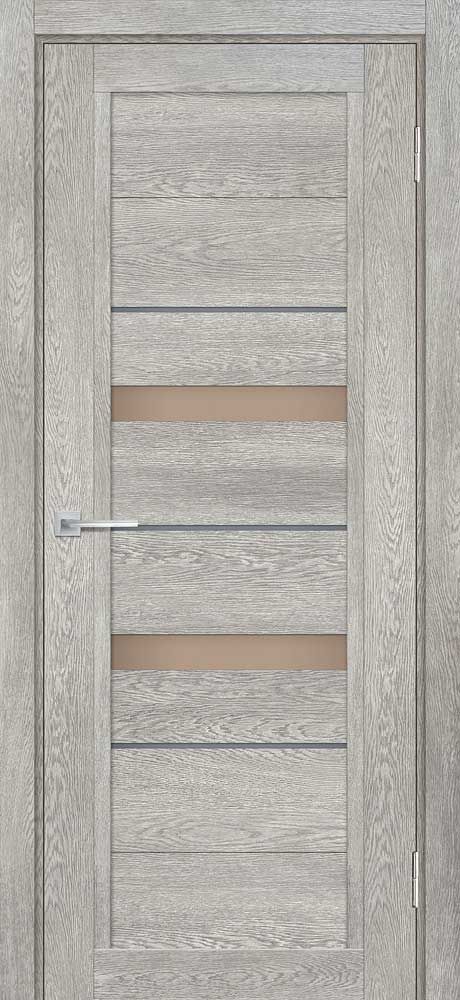 ТЕХНО-802 nanotex, чиаро гриджио 800*2000 стекло бронза сатинат, серый лакобель