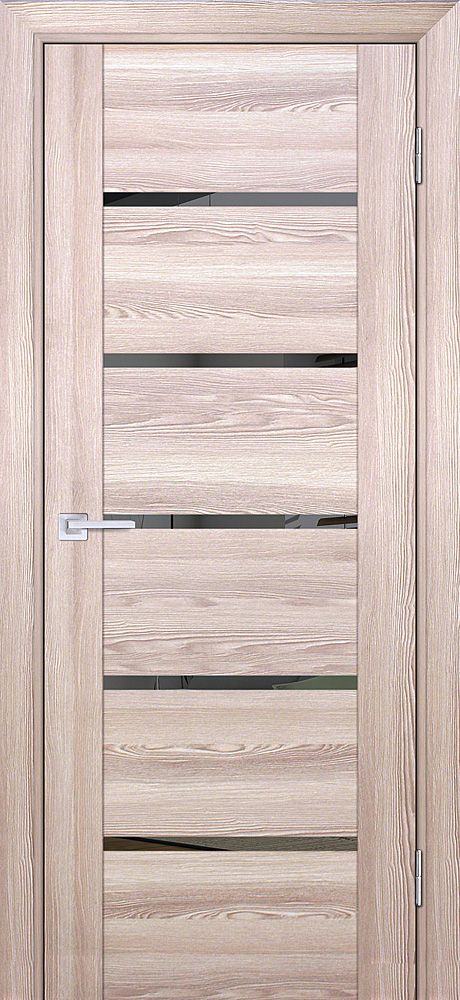 PSK-7 nanotex, ривьера крен-экрю 550*1900 стекло зеркало тонированное