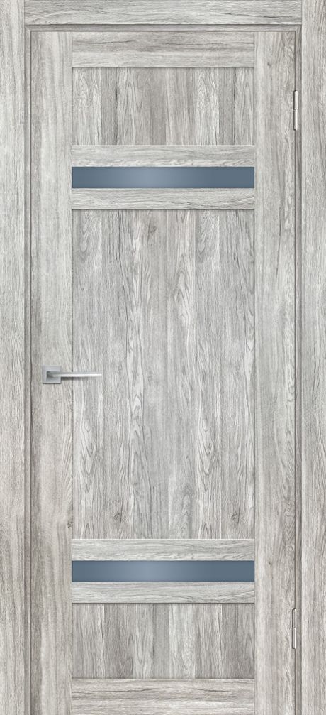 PSL- 5  nanotex, сан-ремо серый 600*2000 стекло сатинат графит