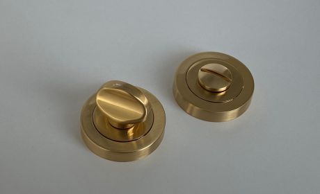 Завёртка сантехническая OL-20G S.GOLD (матовое золото)