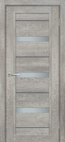 ТЕХНО-803 nanotex, чиаро гриджио 600*2000 стекло графит сатинат, серый лакобель