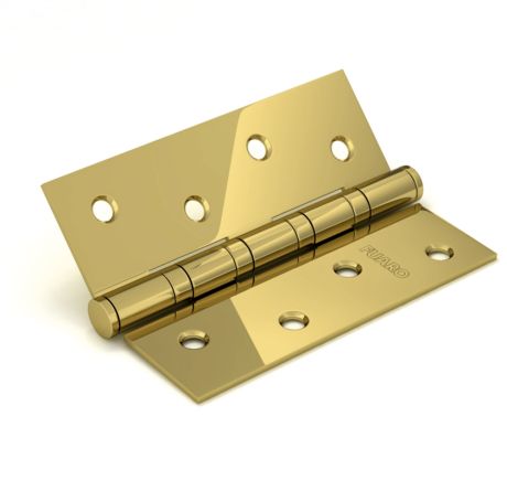 Петля Fuaro (Фуаро) универсальная IN4400U PB (4BB 100x75x2,5) латунь