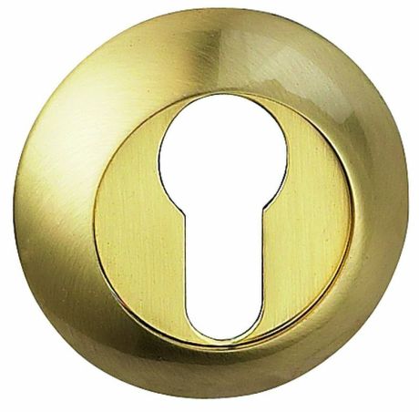 Накладка на ключевой цилиндр BUSSARE B0-10 S.GOLD (матовое золото)