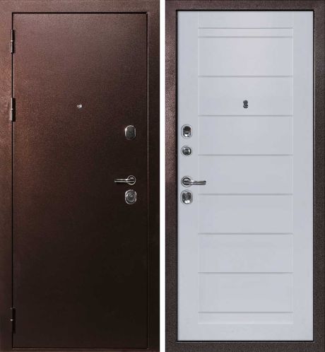 ДМ С-3 антик медь, замки Гардиан (металл гладкий/ ТЕХНО-708 nanotex муссон) 960 ПР