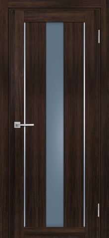 PSL- 2  nanotex, сан-ремо шоколад 600*2000 стекло сатинат графит