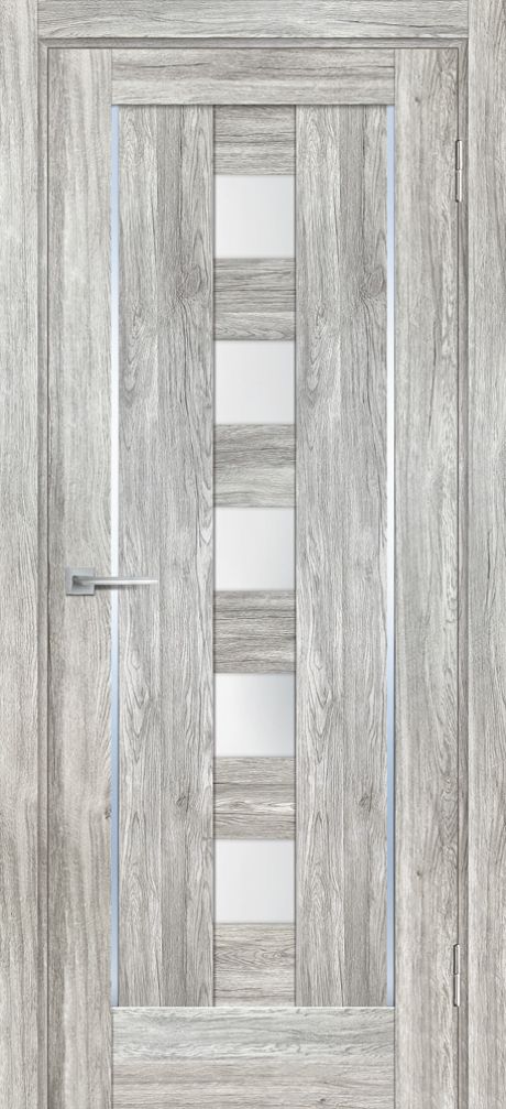 PSL-34  nanotex, сан-ремо серый 550*1900 стекло сатинат белый