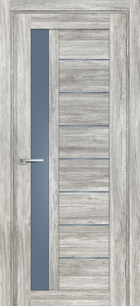 PSL-40  nanotex, сан-ремо серый 700*2000 стекло сатинат графит