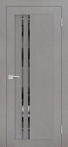 PST-10 soft-touch, серый ясень 800*2000 стекло зеркало тонированное