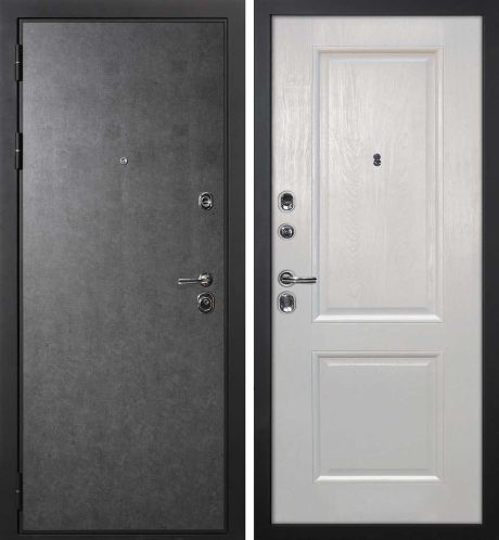 ДМ П-2/1 черный муар, Kale (ФП гладкая штукатурка графит/PSU-28 nanotex лунное дерево) 960 ПР