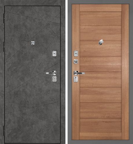 ДМ Урбан-127 муар серый, Kale 252R/Border(Бетон темный ФЛ-127/ТЕХНО 708 миндаль, глух. вст.)980Л