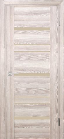 PSK-3 nanotex, ривьера крен-экрю 550*1900 стекло Кремовый лакобель