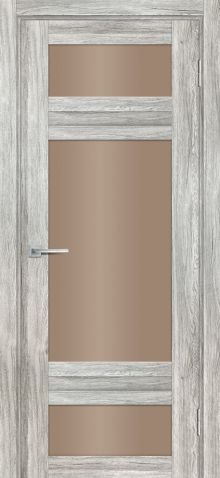 PSL- 6  nanotex, сан-ремо серый 700*2000 стекло сатинат бронза
