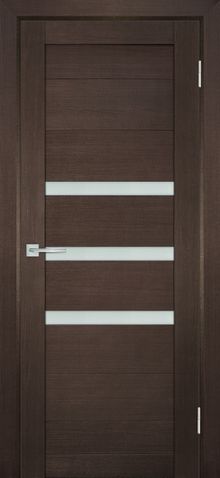 ТЕХНО 709 nanotex, венге 600*2000 стекло белый сатинат