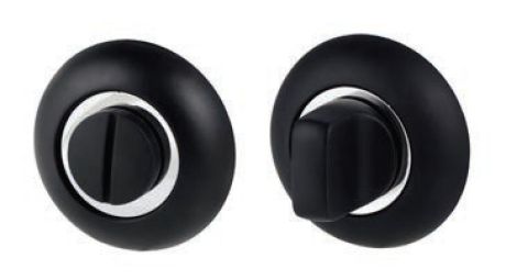 Завёртка сантехническая ESCUR EURO/FIN WC-01 BLACK (чёрный матовый)