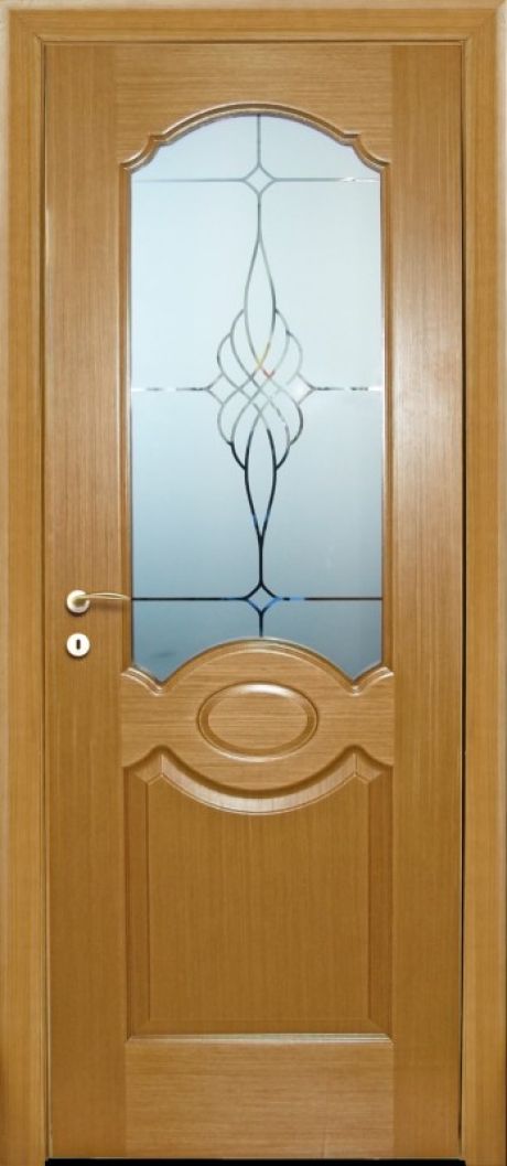 Милано (К) шпон  ПО 900х2000 Светлый дуб /М/