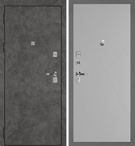 ДМ Урбан-127 муар серый, Kale 252R/Border (Бетон темный ФЛ-127/PR-103 Агат) 880 Л