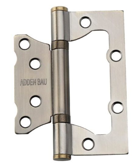 Петля дверная универсальная без врезки с двумя подшипниками ADDEN BAU. 100X75X2.5 BUT ANTIC BRONZE (цвет АНТИЧНАЯ БРОНЗА)