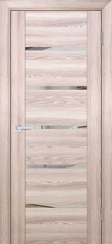PSK-7 nanotex, ривьера крен-экрю 550*1900 стекло зеркало светлое