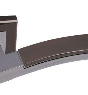 Ручка ADDEN BAU. OBRA Q330 BLACK NICKEL / CHROME (цвет ЧЕРНЫЙ НИКЕЛЬ / ХРОМ БЛЕСТЯЩИЙ)