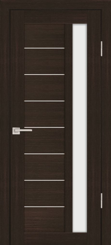 PS-40 PP,  Венге мелинга 800*2000 Белый сатинат