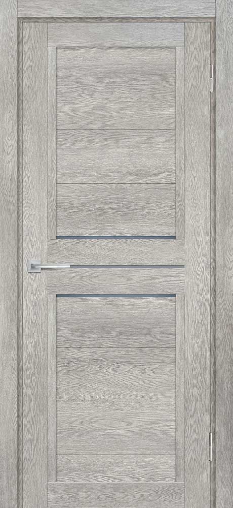 ТЕХНО-805 nanotex, чиаро гриджио 550*1900 стекло графит сатинат, серый лакобель