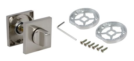 Завёртка сантехническая ADDEN BAU WC SQ-003 NICKEL (цвет НИКЕЛЬ)